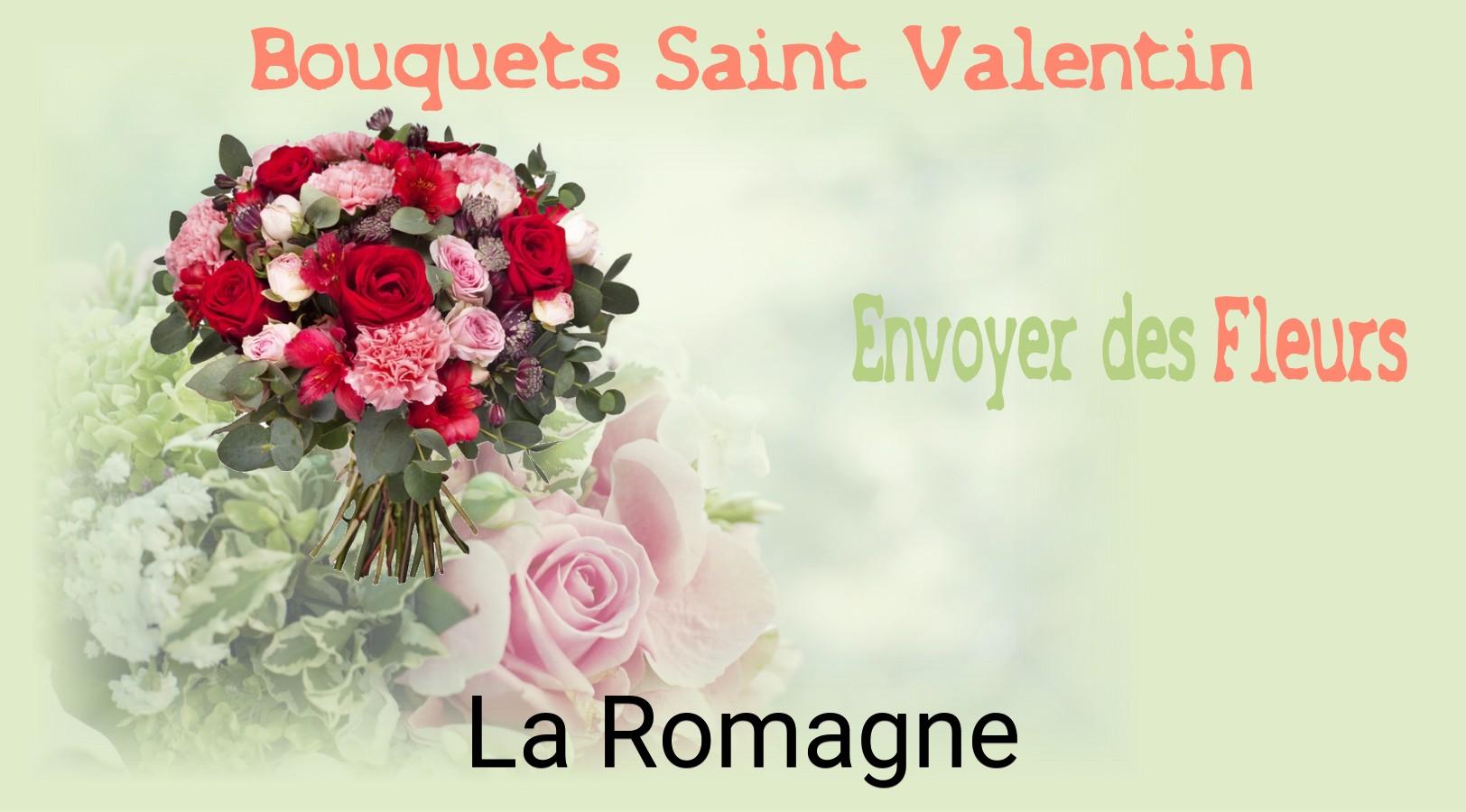 Roses de Saint-Valentin livrées à La Romagne